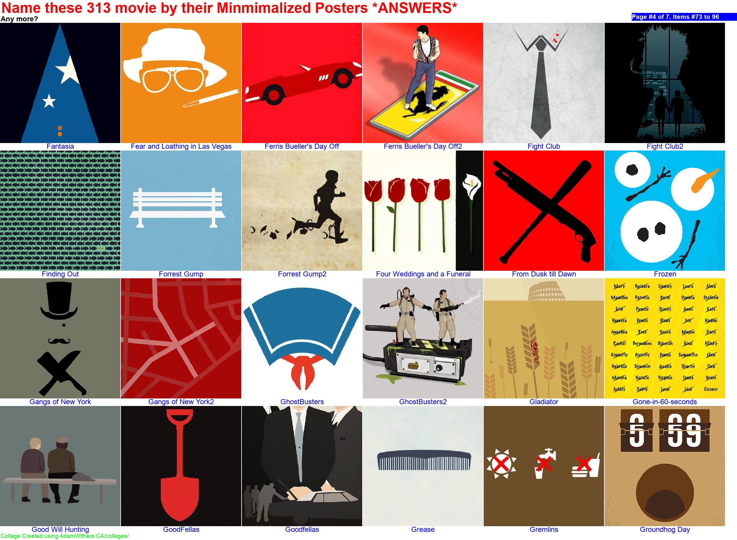 CollageA: guessMinimalPosters Page 4